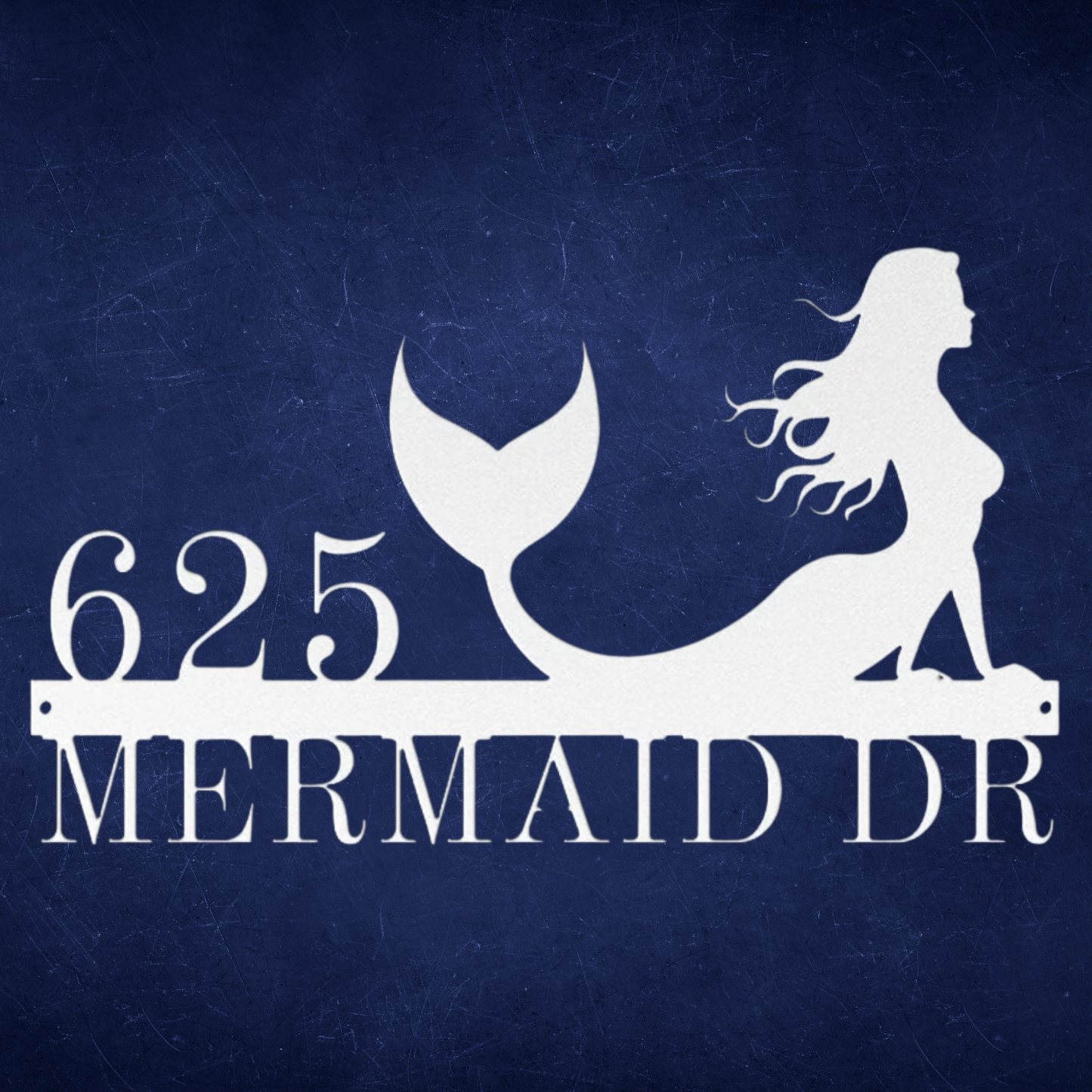 Mermaid Address Sign