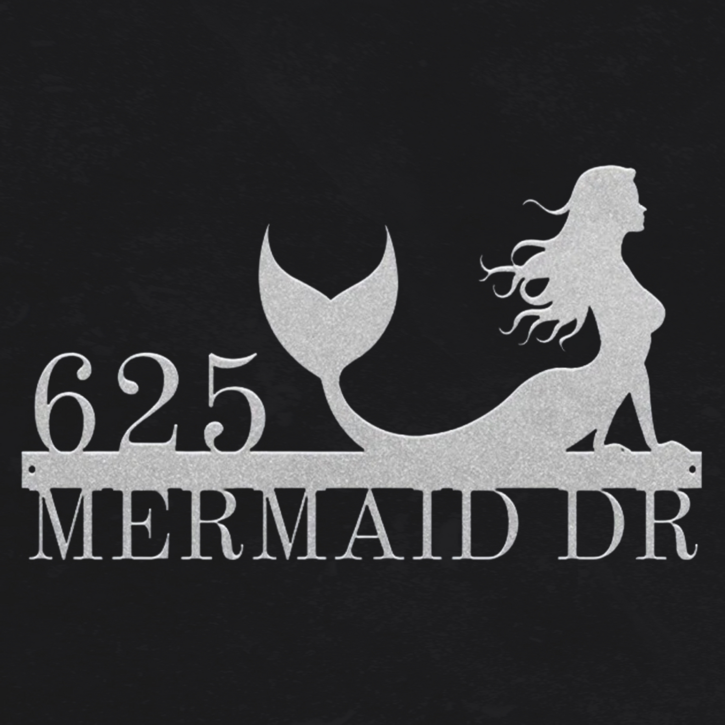 Mermaid Address Sign