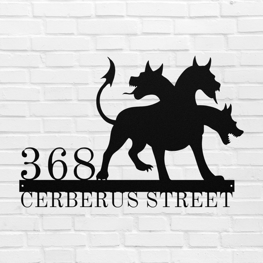 Cerberus Address Sign