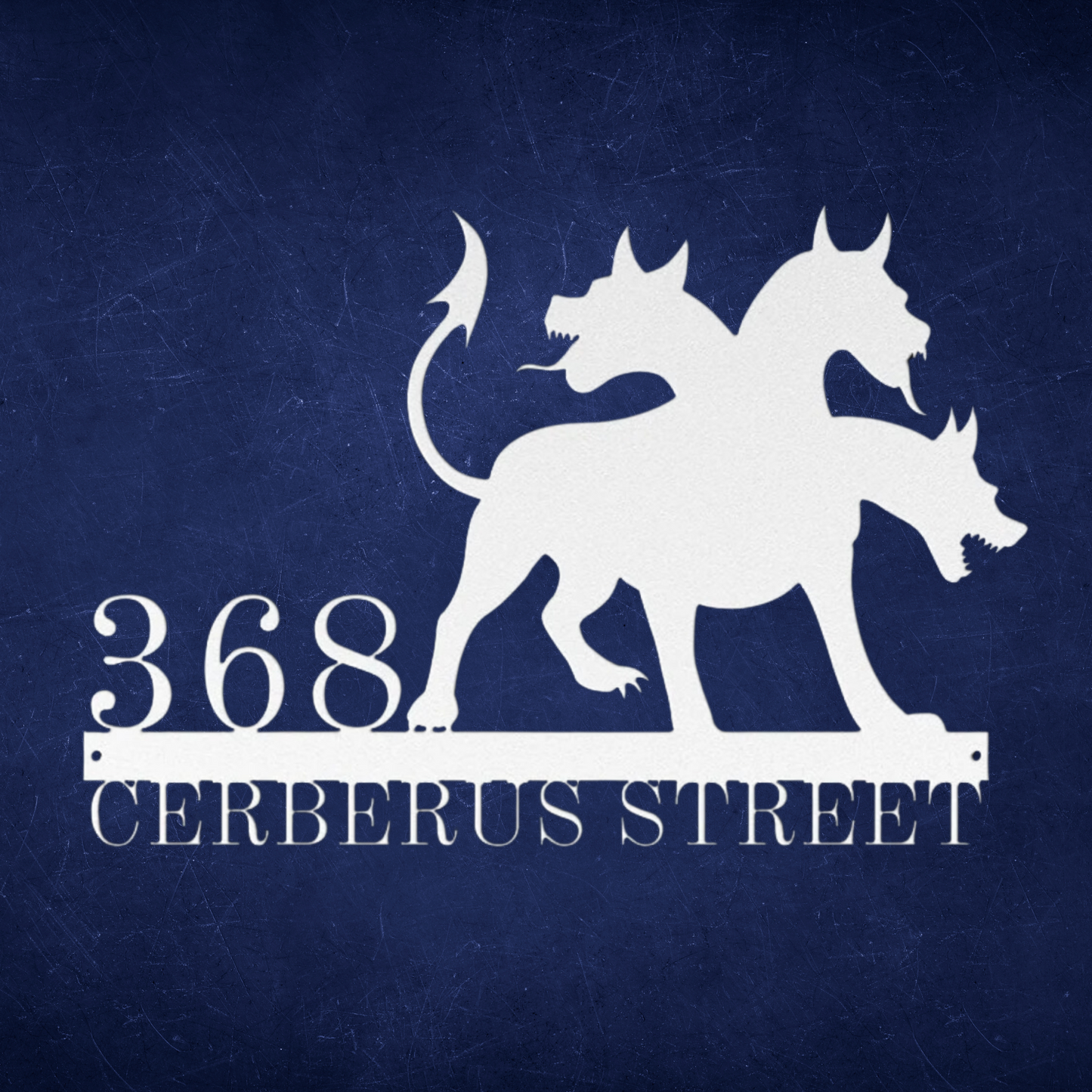 Cerberus Address Sign