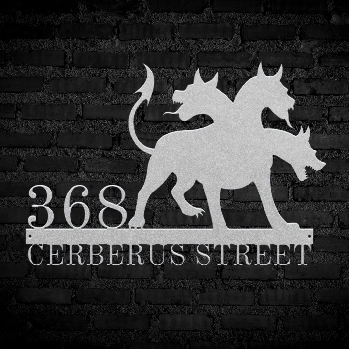 Cerberus Address Sign